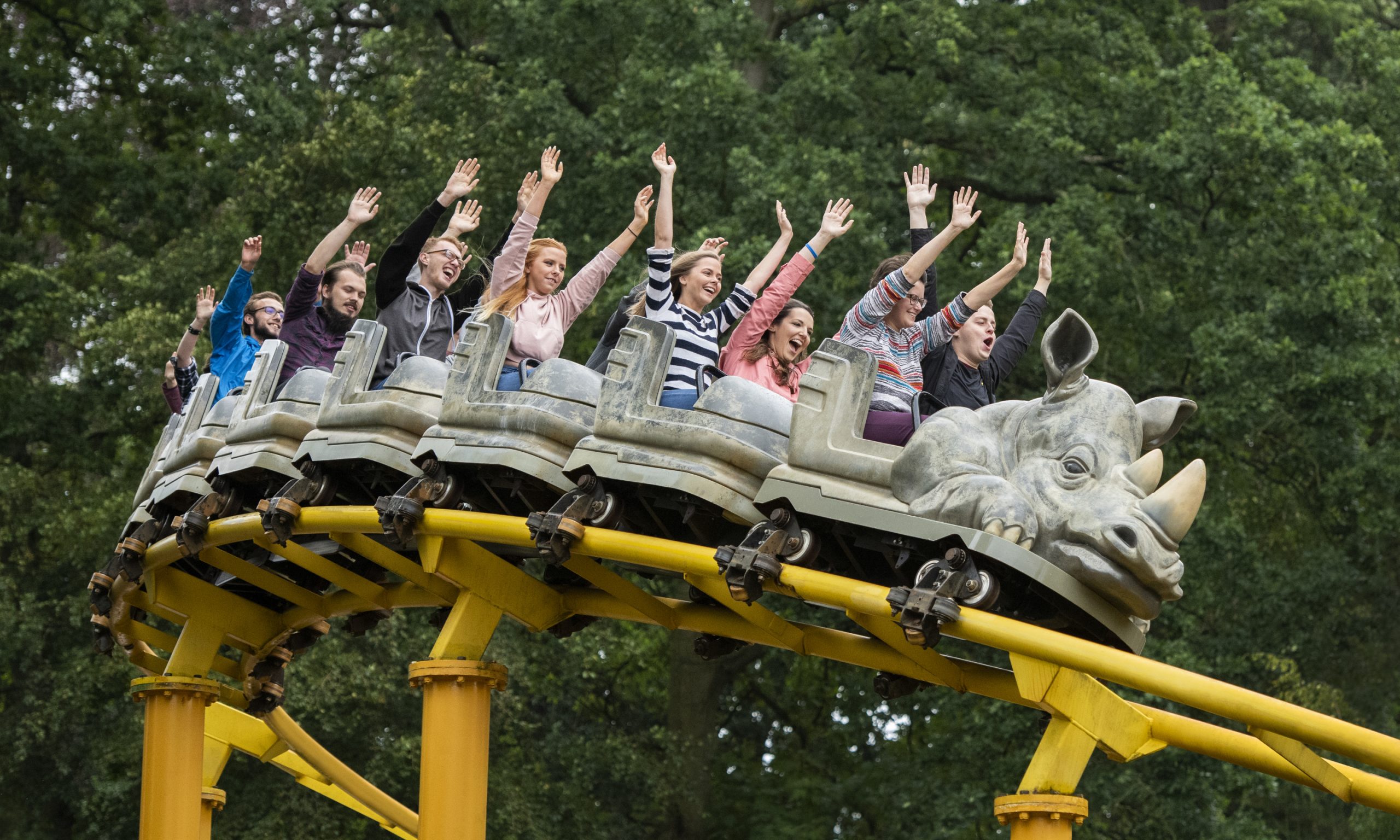 A ride at the west midland safari park