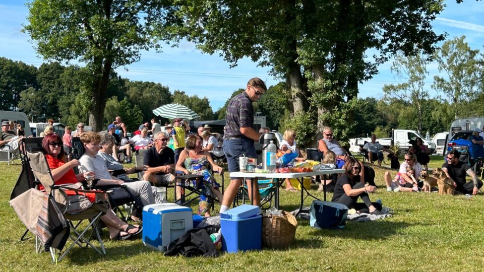 Lodge Coppice August 10th 2024 everyone having fun.