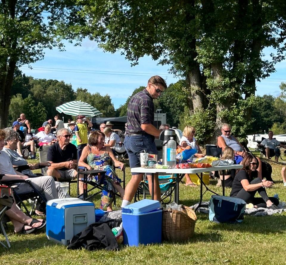Lodge Coppice August 10th 2024 everyone having fun.