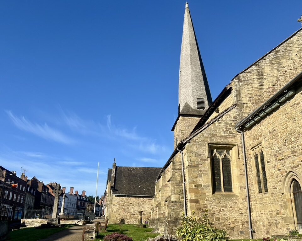 Cleobury Mortimer Church Tower.