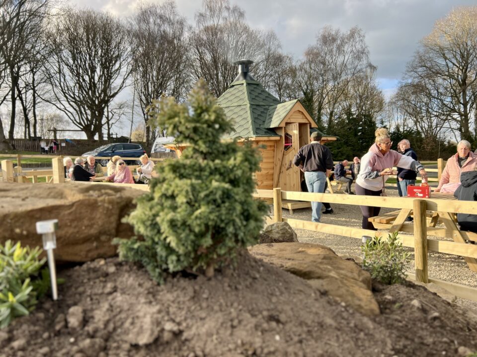 Arctic BBQ Cabin at Lodge Coppice Holiday Park - perfect for gatherings and parties